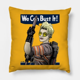 We Can Bust It! For YELLOW Pillow