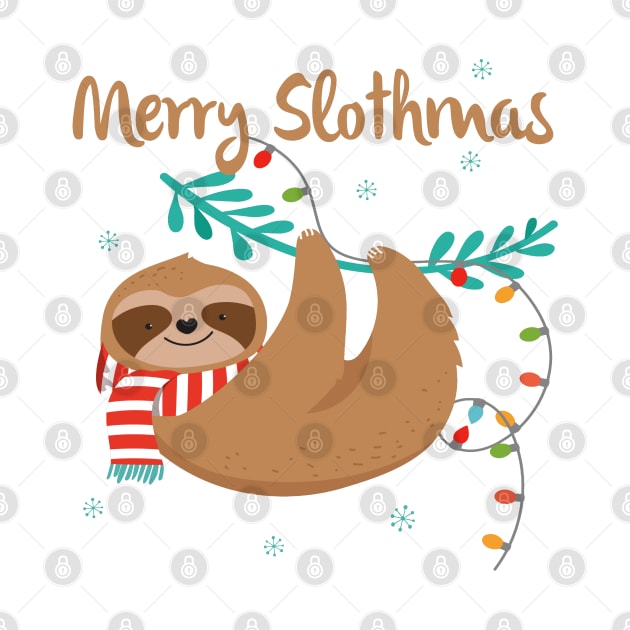 Merry Slothmas by ManxHaven