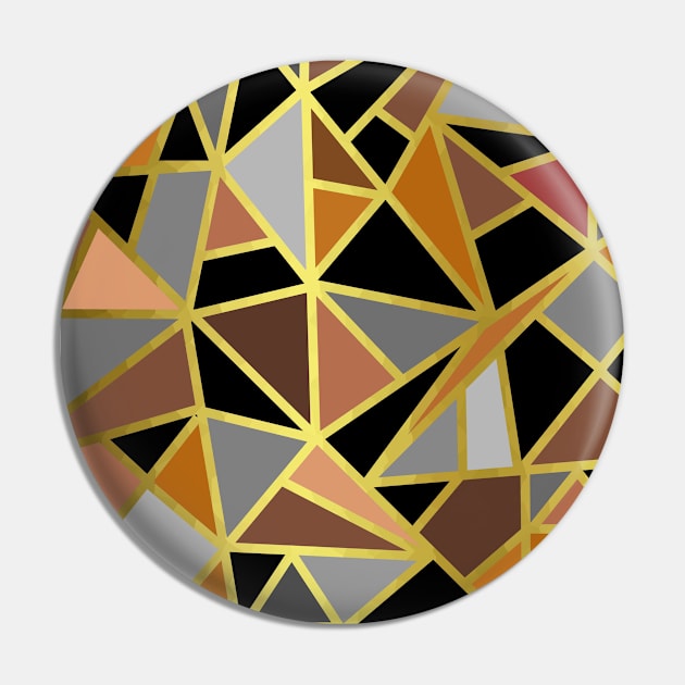 Geometric Shape Pin by SartorisArt1