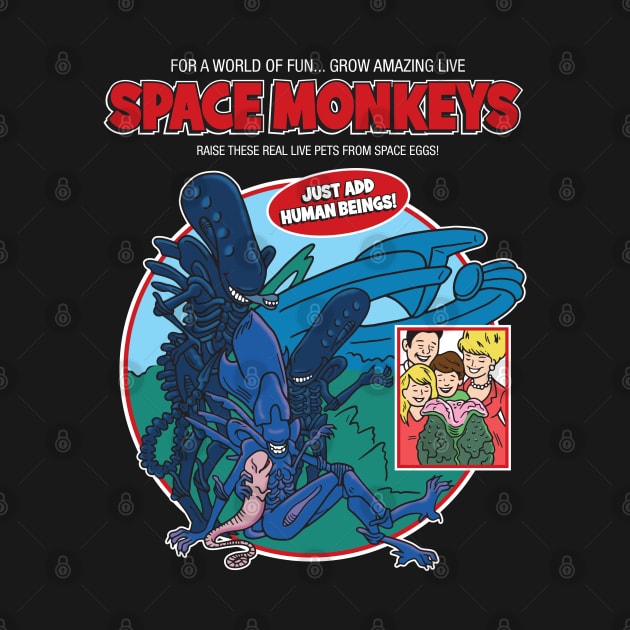 Space Monkeys - ALIEN by Chewbaccadoll