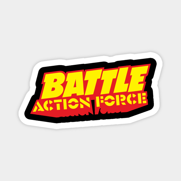 Battle Action Force classic logo Magnet by JackCouvela