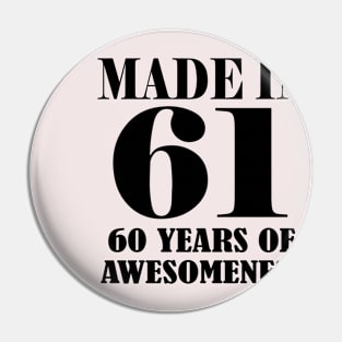 made in 62 Pin