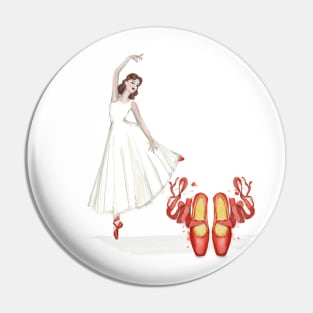 The Red Shoes Pin