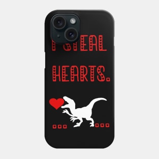 I i Steal Hearts Trex Dino Cute Baby Boy Valentines Day Gift 2021 Phone Case