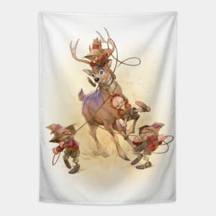 Deer hunting Tapestry