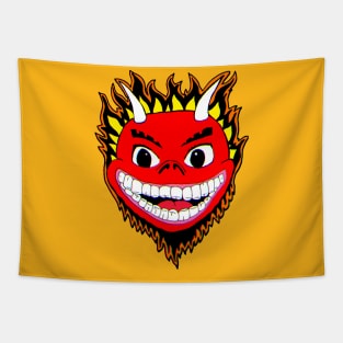 Red Devil Tapestry