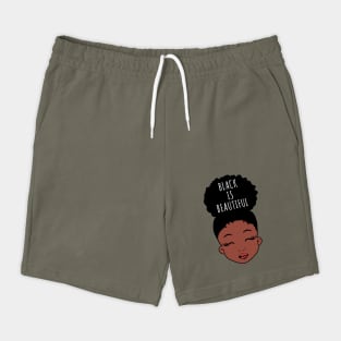 Black is Beautiful, African American Girl, Black Girl Magic Shorts