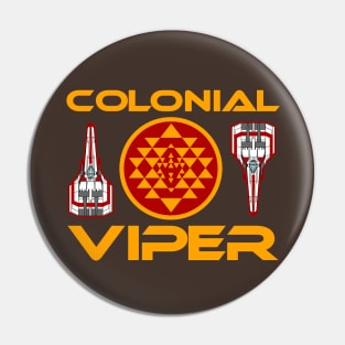 Colonial Viper Pin