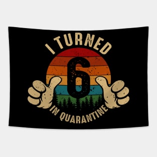 I Turned 6 In Quarantine Tapestry