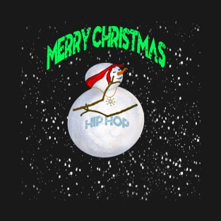 Hip  Hop Christmas T-Shirt