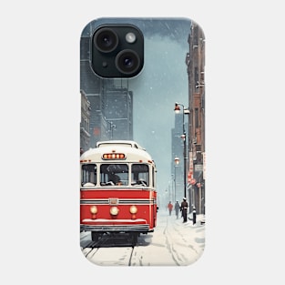 Toronto Canada Starry Night Vintage Poster Tourism Phone Case