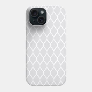 Gray Vintage Abstract Pattern Phone Case