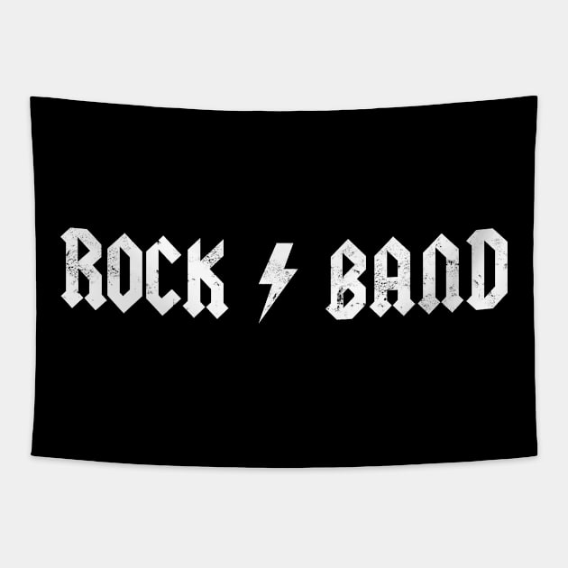 Rock Band Tapestry by Kingrocker Clothing