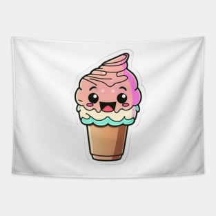 Funny Ice Cream Tapestry