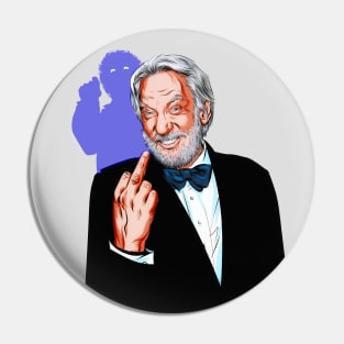 Donald Sutherland - An illustration by Paul Cemmick Pin