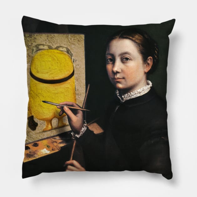 Minion Pillow by klajdmurataj