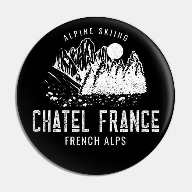 CHATEL FRANCE SKIING Pin by Cult Classics
