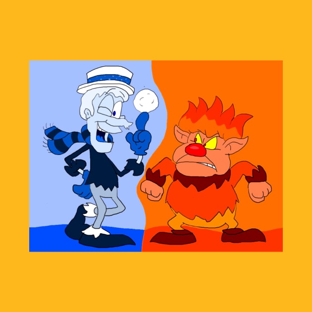 miser brothers cartoon by coronagilo