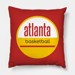 atlanta basketball Pillow