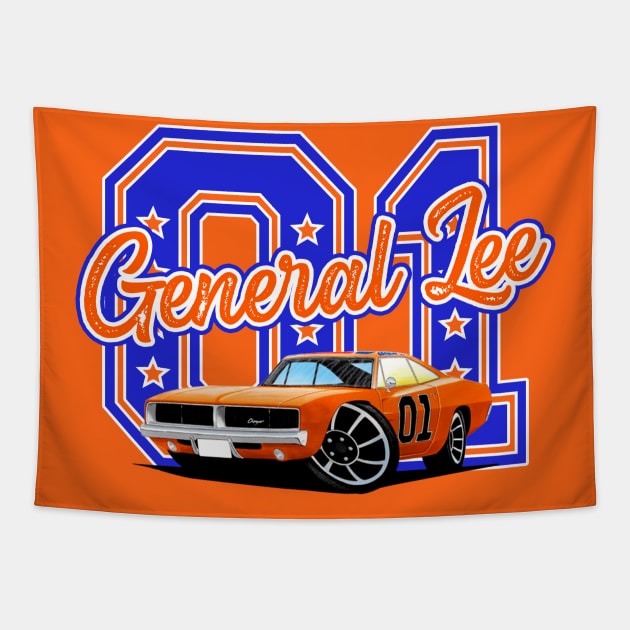 General Lee Tapestry by NotoriousMedia