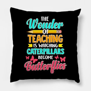 School Teacher Teachers Quotes Sayings Pillow