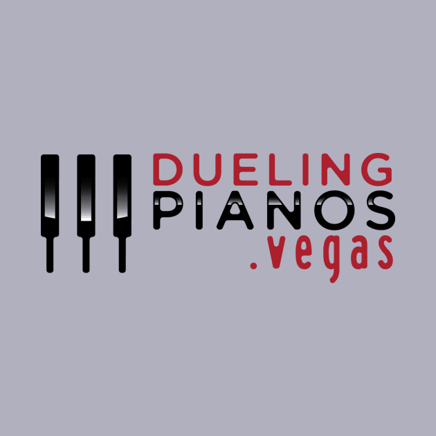 Dueling Pianos.Vegas Red & Black Keys by DuelingPianos.Vegas