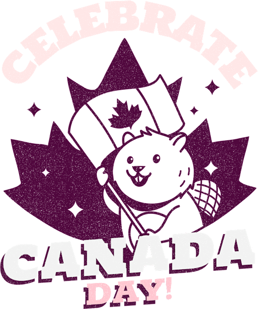 Celebrate Canada Day Design Kids T-Shirt by ArtPace