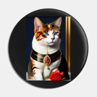 Royal Evil Queen Cat Pin