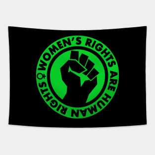 Women's Rights are Human Rights (green) Tapestry