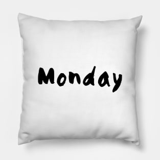 Monday Mood Pillow