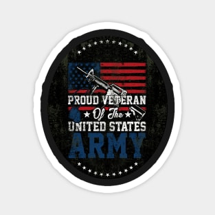 Proud Veteran of United States Army Magnet