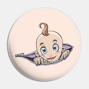 Pregnant| Zipper Baby Pin