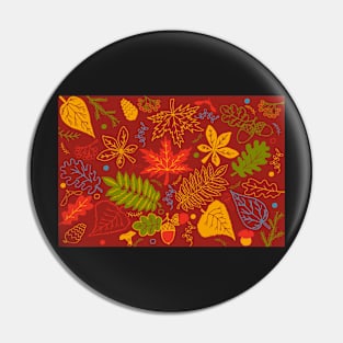 Bright autumn leaves Pin