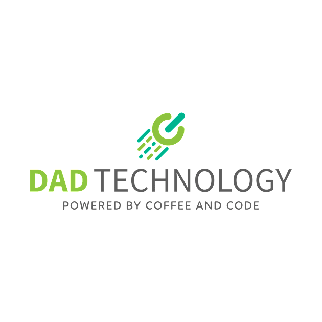 Dad Technology Powered By Coffee And Code Computer Dad by SJR-Shirts