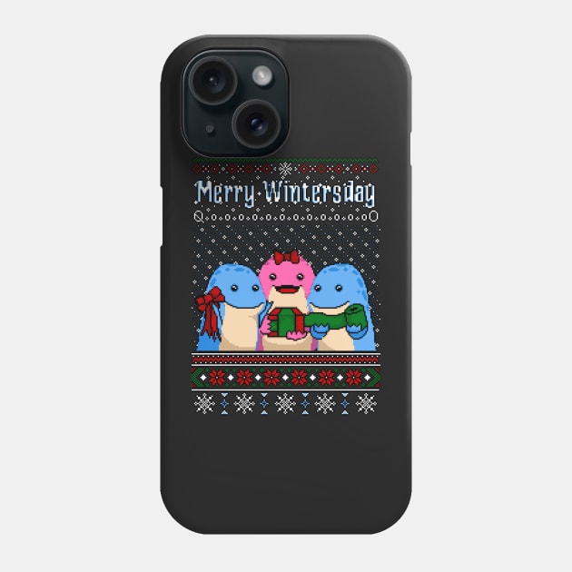 Merry Wintersday Phone Case by scorpakwal