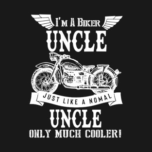 Biker Dad Shirt UNCLE T-Shirt