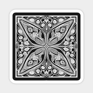 Paisley Print Magnet