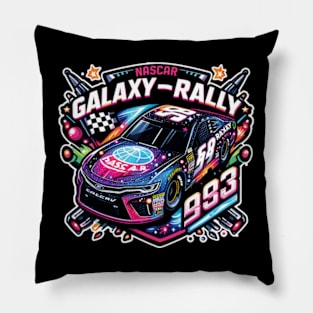 Nascar Super Galaxy Rally Pillow