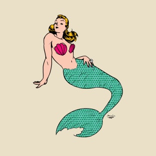 Mermaid Pin-Up T-Shirt
