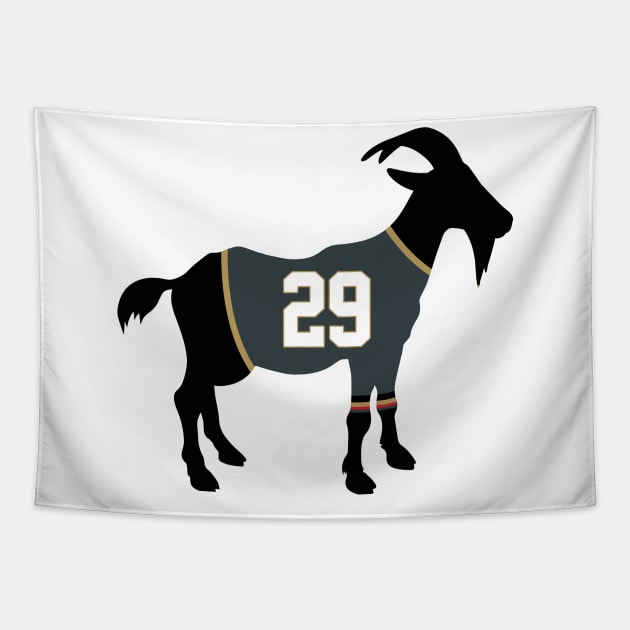 Marc-Andre Fleury  Vegas Golden Knights Jersey GOAT Tapestry by cwijeta