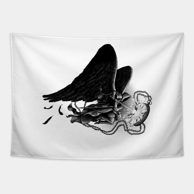 Dark Angel Tapestry by Vinsse