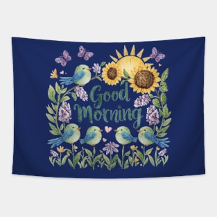 Good Morning Tee Tapestry