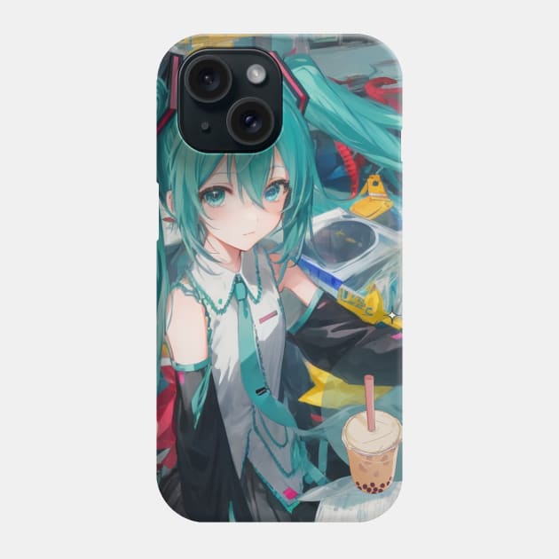 Hatsune Miku Phone Case by Prossori