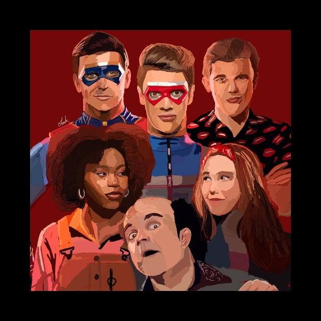 Cast of henry danger by Laiba