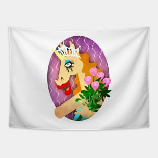 Miss Unicornverse Tapestry