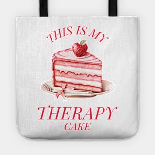 THIS IS MY THERAPY CAKE Baking Tote