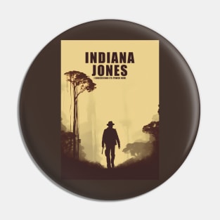 Indiana Jones Poster Pin