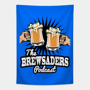 Brewsaders Podcast Flag Tapestry