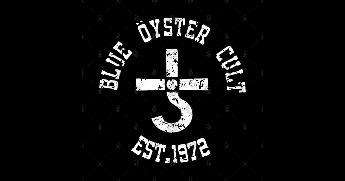 Blue Oyster Cult Logo EST. 1972 - Blue Oyster Cult - Sticker | TeePublic