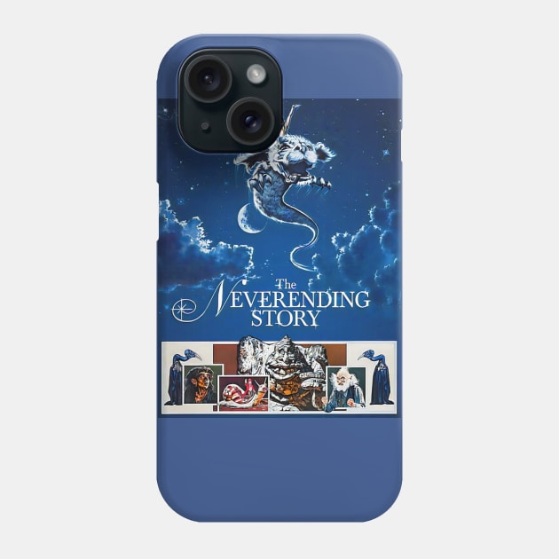 The Neverending Story Classic Movie Cover Phone Case by The Neverending Story